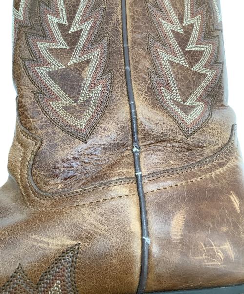 JUSTIN（ジャスティン）JUSTIN (ジャスティン) ウェスタンブーツ ブラウン サイズ:US7Bの古着・服飾アイテム