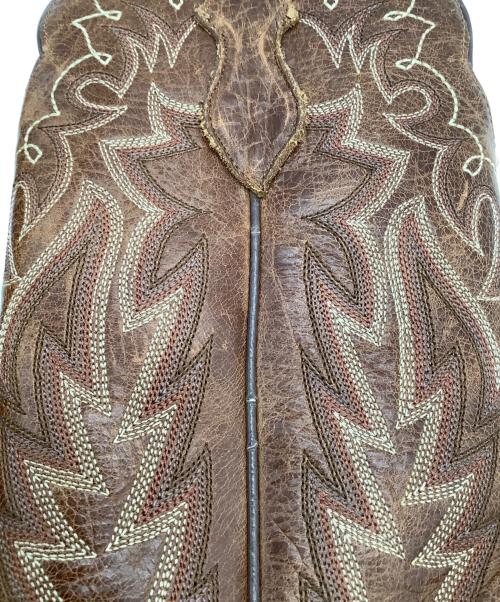 JUSTIN（ジャスティン）JUSTIN (ジャスティン) ウェスタンブーツ ブラウン サイズ:US7Bの古着・服飾アイテム