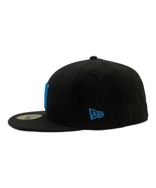 New Era（ニューエラ）New Era (ニューエラ) WACKO MARIA (ワコマリア) 59FIFTY キャップ ブラック×ブルー サイズ:7.5の古着・服飾アイテム