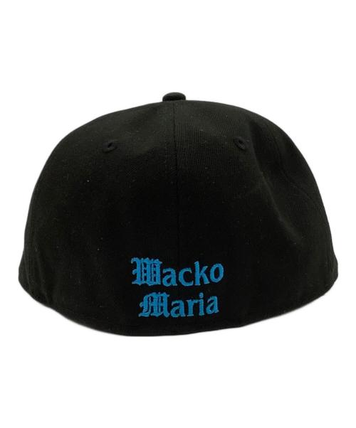 New Era（ニューエラ）New Era (ニューエラ) WACKO MARIA (ワコマリア) 59FIFTY キャップ ブラック×ブルー サイズ:7.5の古着・服飾アイテム