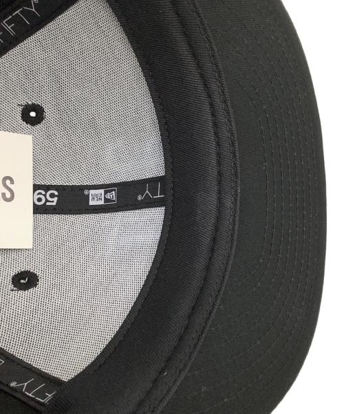 New Era（ニューエラ）New Era (ニューエラ) WACKO MARIA (ワコマリア) 59FIFTY キャップ ブラック×ブルー サイズ:7.5の古着・服飾アイテム