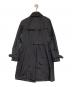 BURBERRY LONDON (バーバリーロンドン) シングルトレンチコート ブラック サイズ:44：8000円