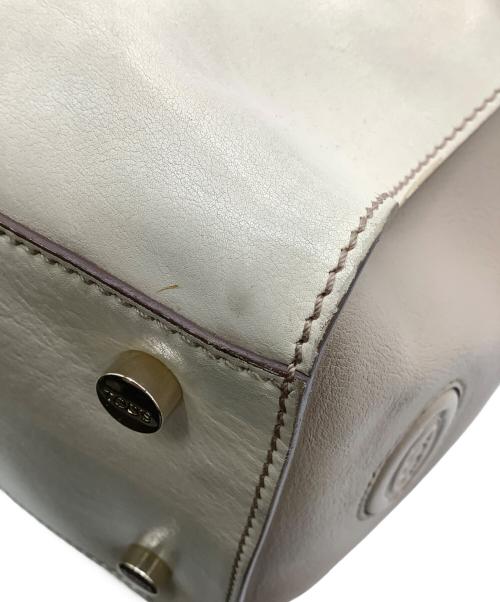 TOD'S（トッズ）TOD'S (トッズ) 2WAY ハンドバッグ ベージュの古着・服飾アイテム
