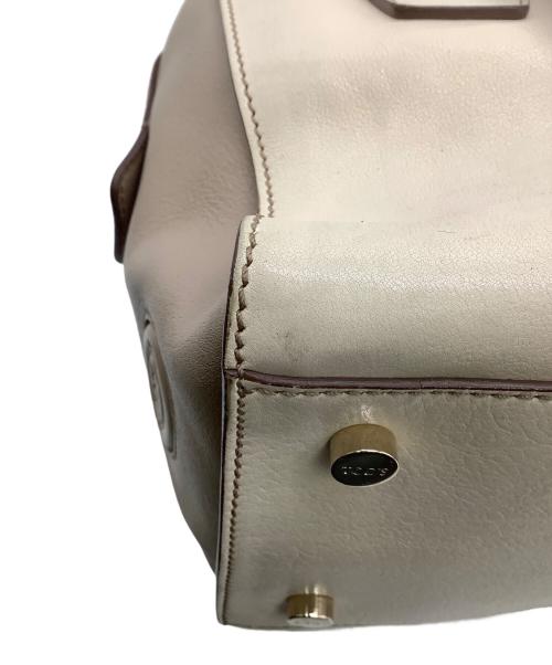 TOD'S（トッズ）TOD'S (トッズ) 2WAY ハンドバッグ ベージュの古着・服飾アイテム