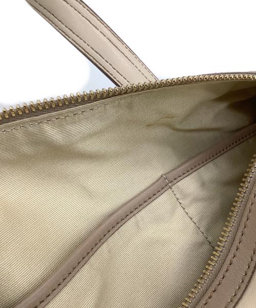 TOD'S（トッズ）TOD'S (トッズ) 2WAY ハンドバッグ ベージュの古着・服飾アイテム