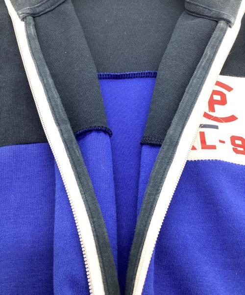 POLO RALPH LAUREN（ポロ・ラルフローレン）POLO RALPH LAUREN (ポロ・ラルフローレン) トラックジャケット ブルー×イエロー サイズ:Mの古着・服飾アイテム