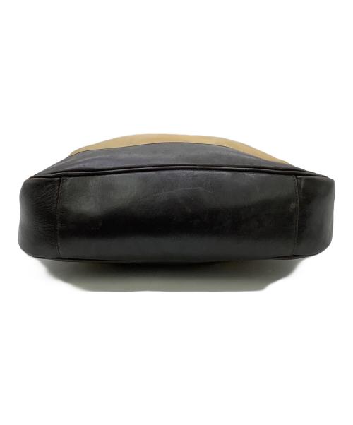 GUCCI（グッチ）GUCCI (グッチ) バンブー 2WAYショルダーバッグ ベージュ×ブラウンの古着・服飾アイテム