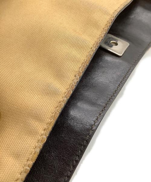 GUCCI（グッチ）GUCCI (グッチ) バンブー 2WAYショルダーバッグ ベージュ×ブラウンの古着・服飾アイテム