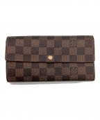 LOUIS VUITTONルイ ヴィトン）の古着「ダミエ ポルトフォイユ サラ 長財布」