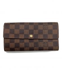 LOUIS VUITTON（ルイ ヴィトン）の古着「ダミエ ポルトフォイユ サラ 長財布」