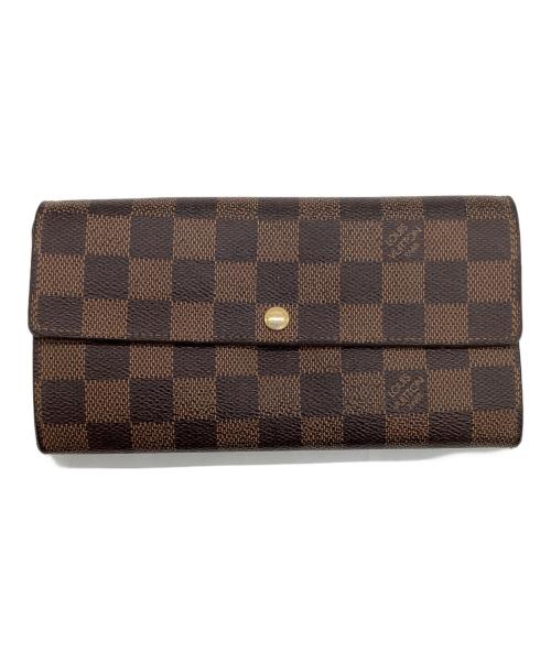 LOUIS VUITTON（ルイ ヴィトン）LOUIS VUITTON (ルイ ヴィトン) ダミエ ポルトフォイユ サラ 長財布の古着・服飾アイテム