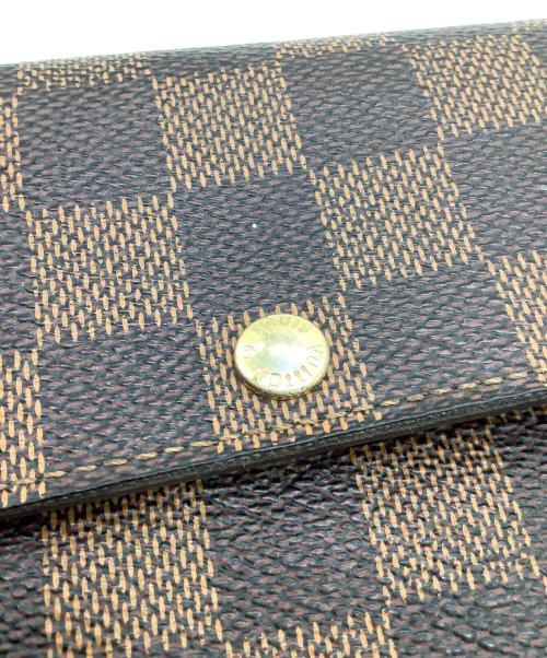 LOUIS VUITTON（ルイ ヴィトン）LOUIS VUITTON (ルイ ヴィトン) ダミエ ポルトフォイユ サラ 長財布の古着・服飾アイテム