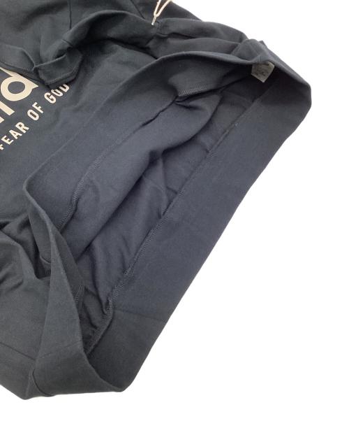 adidas（アディダス）adidas (アディダス) Fear Of God (フィア・オブ・ゴッド) Heavy Jersey 3/4 Mock Tee（ヘビージャージー 3/4モック Tシャツ） ブラック サイズ:J Lの古着・服飾アイテム