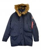 ALPHAアルファ）の古着「N-3B POLAR PARKA（N3-B ポーラー パーカ）」｜ネイビー
