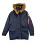 ALPHA（アルファ）の古着「N-3B POLAR PARKA（N3-B ポーラー パーカ）」｜ネイビー