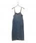 DOUDOU（ドゥドゥ）の古着「リヨセルデニムジャンスカ」｜ブルー