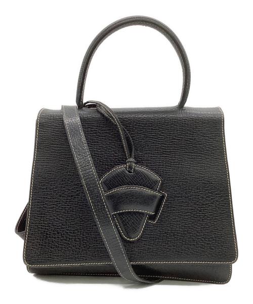 LOEWE（ロエベ）LOEWE (ロエベ) バルセロナ 2WAYバッグ ブラックの古着・服飾アイテム