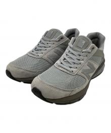 NEW BALANCE×HAVEN（ニューバランス×ヘイブン）の古着「990v5 リフレクティブ スニーカー」｜グレー