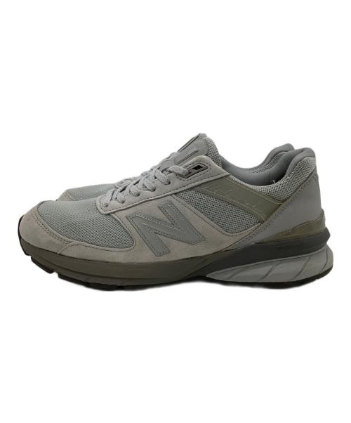 NEW BALANCE（ニューバランス）NEW BALANCE (ニューバランス) HAVEN (ヘイブン) 990v5 リフレクティブ スニーカー グレー サイズ:27.5㎝の古着・服飾アイテム