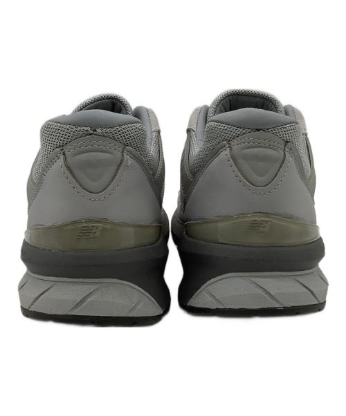 NEW BALANCE（ニューバランス）NEW BALANCE (ニューバランス) HAVEN (ヘイブン) 990v5 リフレクティブ スニーカー グレー サイズ:27.5㎝の古着・服飾アイテム