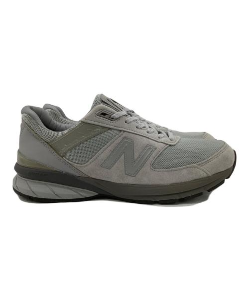 NEW BALANCE（ニューバランス）NEW BALANCE (ニューバランス) HAVEN (ヘイブン) 990v5 リフレクティブ スニーカー グレー サイズ:27.5㎝の古着・服飾アイテム