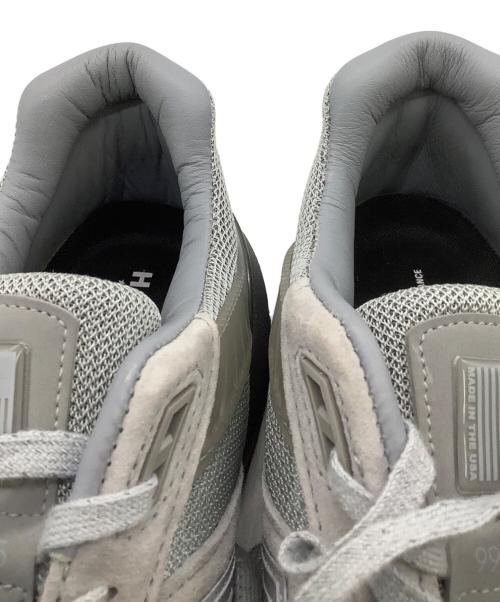 NEW BALANCE（ニューバランス）NEW BALANCE (ニューバランス) HAVEN (ヘイブン) 990v5 リフレクティブ スニーカー グレー サイズ:27.5㎝の古着・服飾アイテム