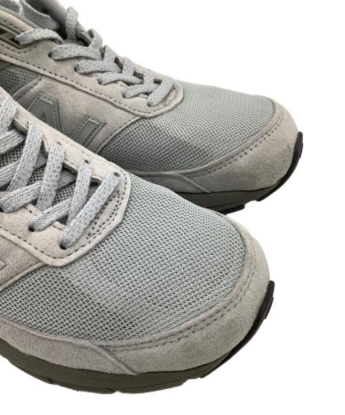 NEW BALANCE（ニューバランス）NEW BALANCE (ニューバランス) HAVEN (ヘイブン) 990v5 リフレクティブ スニーカー グレー サイズ:27.5㎝の古着・服飾アイテム
