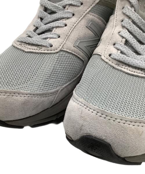 NEW BALANCE（ニューバランス）NEW BALANCE (ニューバランス) HAVEN (ヘイブン) 990v5 リフレクティブ スニーカー グレー サイズ:27.5㎝の古着・服飾アイテム