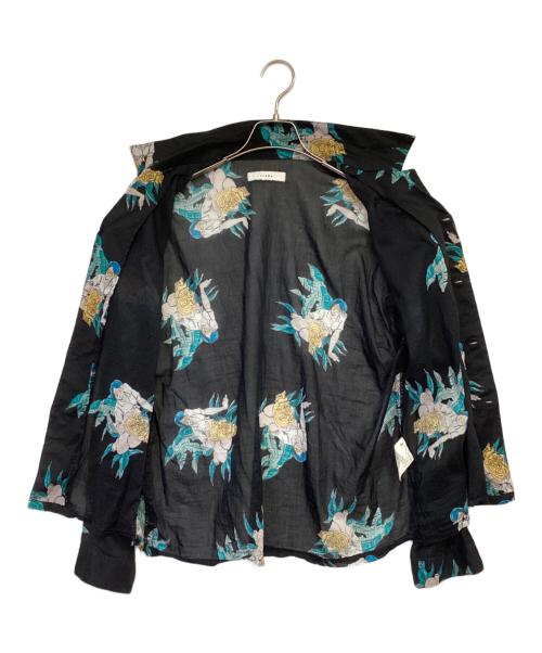 jieda（ジエダ）jieda (ジエダ) ALOHA LONE SHIRT（アロハ ローン シャツ） ブラック サイズ:2の古着・服飾アイテム