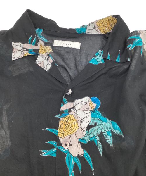 jieda（ジエダ）jieda (ジエダ) ALOHA LONE SHIRT（アロハ ローン シャツ） ブラック サイズ:2の古着・服飾アイテム