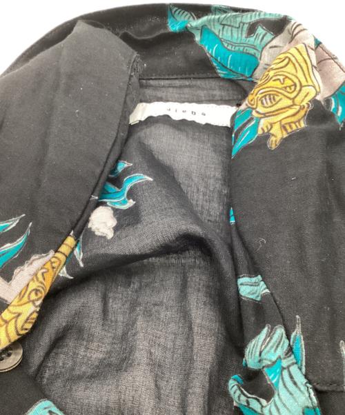 jieda（ジエダ）jieda (ジエダ) ALOHA LONE SHIRT（アロハ ローン シャツ） ブラック サイズ:2の古着・服飾アイテム