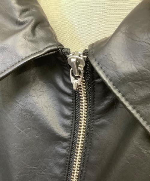 jieda（ジエダ）jieda (ジエダ) ヴィーガンレザージャケット ブラック サイズ:2の古着・服飾アイテム