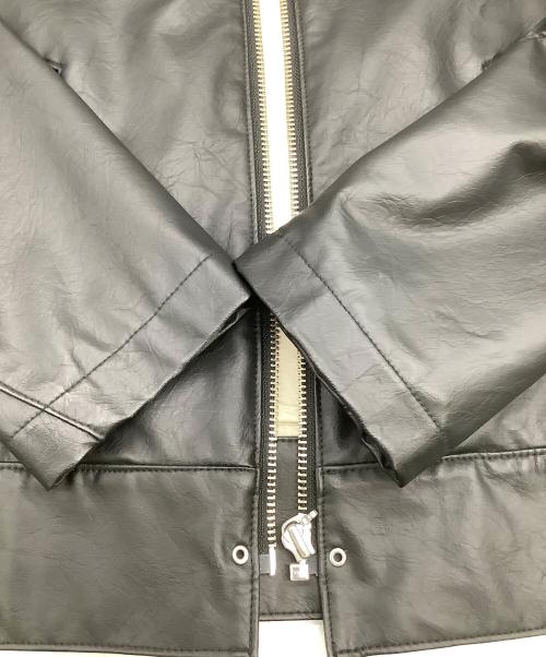 jieda（ジエダ）jieda (ジエダ) ヴィーガンレザージャケット ブラック サイズ:2の古着・服飾アイテム