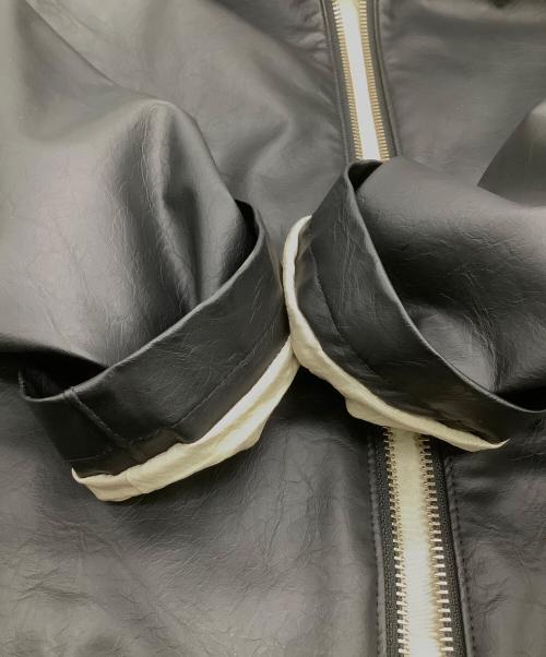 jieda（ジエダ）jieda (ジエダ) ヴィーガンレザージャケット ブラック サイズ:2の古着・服飾アイテム