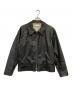 jieda（ジエダ）の古着「ヴィーガンレザージャケット」｜ブラック