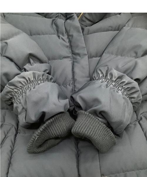 INDIVI（インディヴィ）INDIVI (インディヴィ) ダウンジャケット ネイビー サイズ:38の古着・服飾アイテム