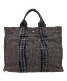 HERMES（エルメス）の古着「エールラインPM トートバッグ」｜グレー