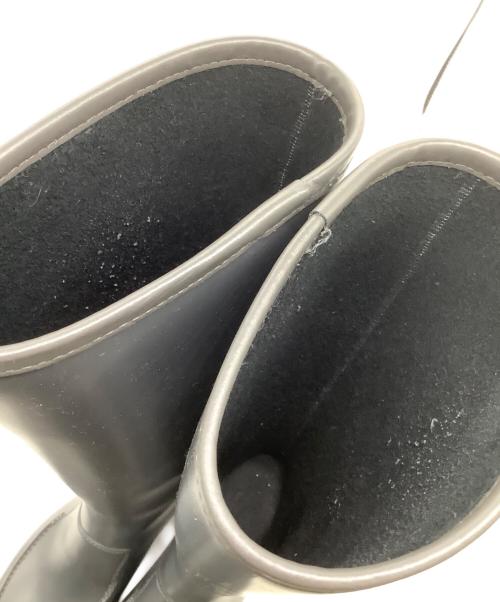 Salvatore Ferragamo（サルヴァトーレ フェラガモ）Salvatore Ferragamo (サルヴァトーレ フェラガモ) レインブーツ グレー サイズ:6の古着・服飾アイテム