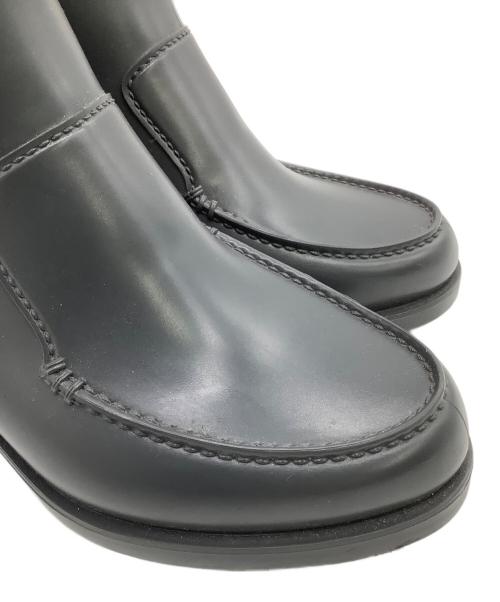Salvatore Ferragamo（サルヴァトーレ フェラガモ）Salvatore Ferragamo (サルヴァトーレ フェラガモ) レインブーツ グレー サイズ:6の古着・服飾アイテム