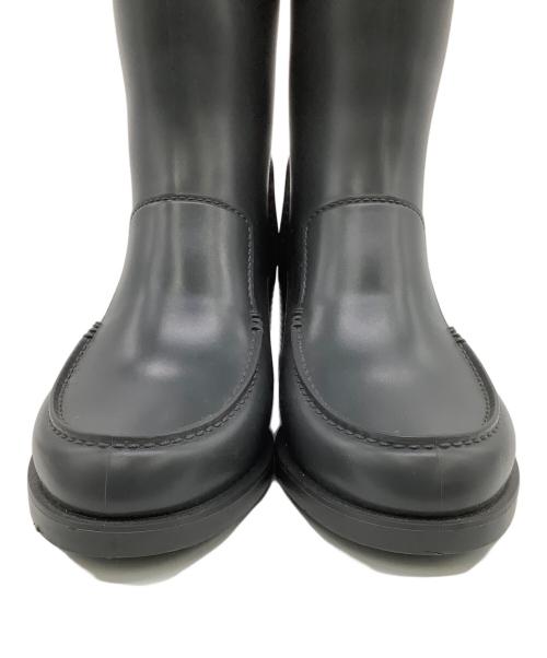 Salvatore Ferragamo（サルヴァトーレ フェラガモ）Salvatore Ferragamo (サルヴァトーレ フェラガモ) レインブーツ グレー サイズ:6の古着・服飾アイテム