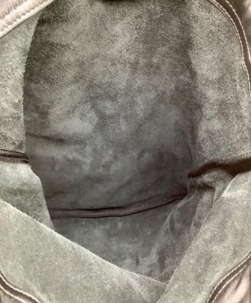 GUCCI（グッチ）GUCCI (グッチ) ドローストリングバックパック ブラックの古着・服飾アイテム