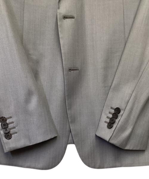 ARMANI COLLEZIONI（アルマーニ コレツィオーニ）ARMANI COLLEZIONI (アルマーニ コレツィオーニ) T-LINE 2Bセットアップスーツ グレー サイズ:52の古着・服飾アイテム