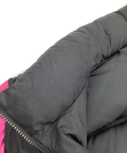 THE NORTH FACE（ザ ノース フェイス）THE NORTH FACE (ザ ノース フェイス) Short Nuptse Jacket（ショートヌプシジャケット） ピンク×ブラック サイズ:Lの古着・服飾アイテム
