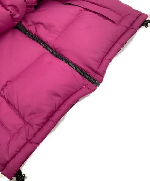 THE NORTH FACE（ザ ノース フェイス）THE NORTH FACE (ザ ノース フェイス) Short Nuptse Jacket（ショートヌプシジャケット） ピンク×ブラック サイズ:Lの古着・服飾アイテム