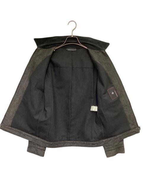 CHRISTOPHE LEMAIRE（クリストフ ルメール）CHRISTOPHE LEMAIRE (クリストフ ルメール) ジップアップデニムジャケット ブラック サイズ:2の古着・服飾アイテム