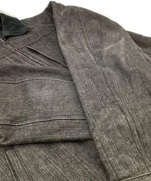 CHRISTOPHE LEMAIRE（クリストフ ルメール）CHRISTOPHE LEMAIRE (クリストフ ルメール) ジップアップデニムジャケット ブラック サイズ:2の古着・服飾アイテム