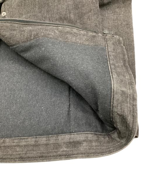 CHRISTOPHE LEMAIRE（クリストフ ルメール）CHRISTOPHE LEMAIRE (クリストフ ルメール) ジップアップデニムジャケット ブラック サイズ:2の古着・服飾アイテム