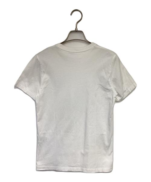 maison kitsune（アシッドメゾンキツネ）maison kitsune (メゾンキツネ) FOX HEAD PATCH REGULAR TEE SHIRT（フォックス ヘッド パッチ レギュラー Tシャツ） ホワイト サイズ:XSの古着・服飾アイテム