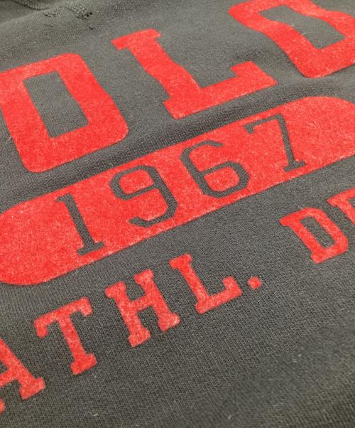 POLO RALPH LAUREN（ポロ・ラルフローレン）POLO RALPH LAUREN (ポロ・ラルフローレン) パーカー ブラック×レッド サイズ:Mの古着・服飾アイテム