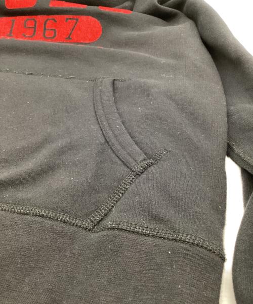 POLO RALPH LAUREN（ポロ・ラルフローレン）POLO RALPH LAUREN (ポロ・ラルフローレン) パーカー ブラック×レッド サイズ:Mの古着・服飾アイテム